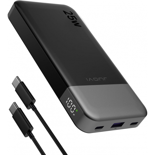 Універсальна батарея JUOVI 10000mAh 35W (J2601) Black Gray Купити в Україні