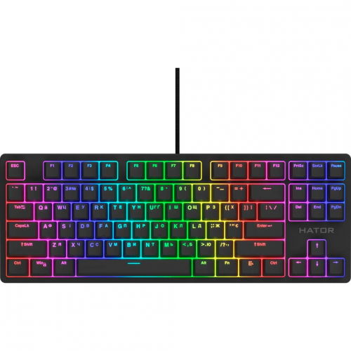 Клавіатура Hator Rockfall 2 Mecha TKL Orange Black (HTK-520)