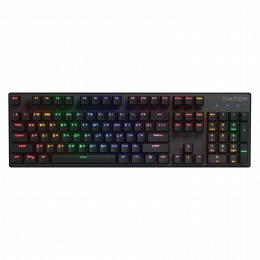 Клавіатура механічна HATOR Icefall Mecha Rainbow (HTK104UA) black