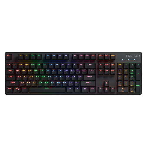 Клавіатура механічна HATOR Icefall Mecha Rainbow (HTK104UA) black Купити в Україні