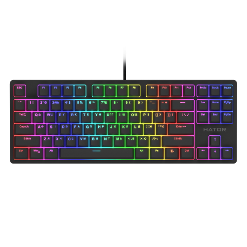Клавіатура Hator Rockfall 2 Optica TKL Black (HTK-730)