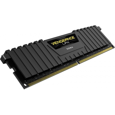 Пам'ять для настільних комп'ютерів Corsair 64 GB (4x16GB) DDR4 3200 MHz Vengeance LPX (CMK64GX4M4E3200C16) Купити в Україні