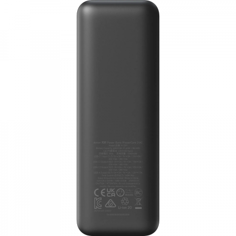 Універсальна батарея Anker 737 Powercore 24000mAh (140W) Black (A1289011) Купити в Україні