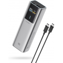 Зовнішній акумулятор (павербанк) CUKTECH PB100P 10000mAh 150W Grey