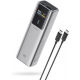 Зовнішній акумулятор (павербанк) CUKTECH PB100P 10000mAh 150W Grey Купити в Україні