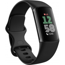 Фітнес-браслет Fitbit Charge 6 Obsidian / Black Aluminum (GA05183)