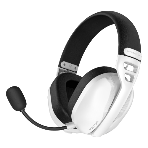 Ігрова гарнітура HATOR HYPERPUNK 3 Hi-Res (ESH16) wireless white, SyncHUB connection Купити в Україні