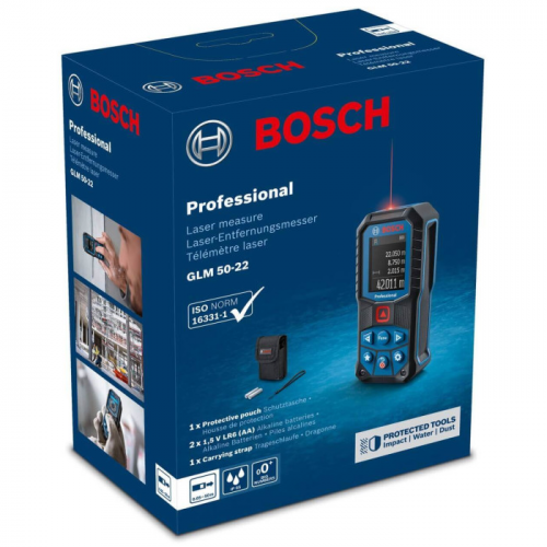 Лазерний далекомір Bosch GLM 50-22 (0601072S00) Купити в Україні