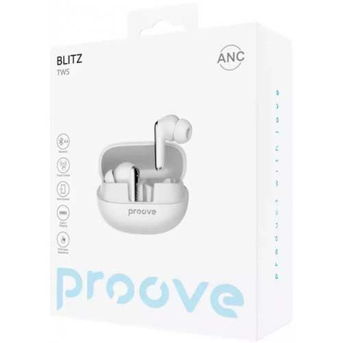 Навушники TWS Proove Blitz White (TWBL00010002) Купити в Україні