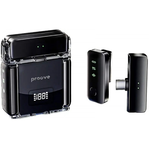 Мікрофон петличний Proove Live Black (PLWM00012101) Купити в Україні
