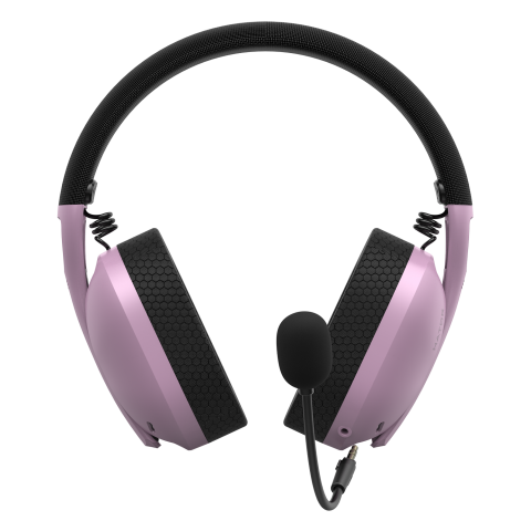 Гарнiтура Hator Hyperpunk 2 Black/Lilac (HTA-849)