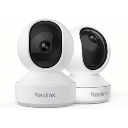 Камера відеоспостереження REOLINK Indoor E1 Pro (2 Pack) 2.4/5 GHz WiFi White