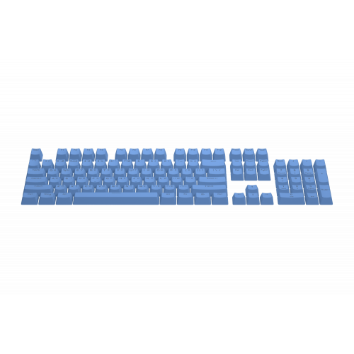 Набір кейкапів HATOR First Ukrainian PBT keycaps UKR/ENG/rU (HTS-138) Blue Купити в Україні