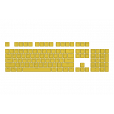Набір кейкапів HATOR First Ukrainian PBT keycaps UKR/ENG/rU (HTS-139) Yellow