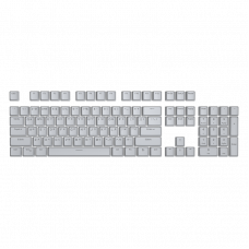 Набір кейкапів HATOR First Ukrainian PBT keycaps UKR/ENG/rU (HTS-137) Gray