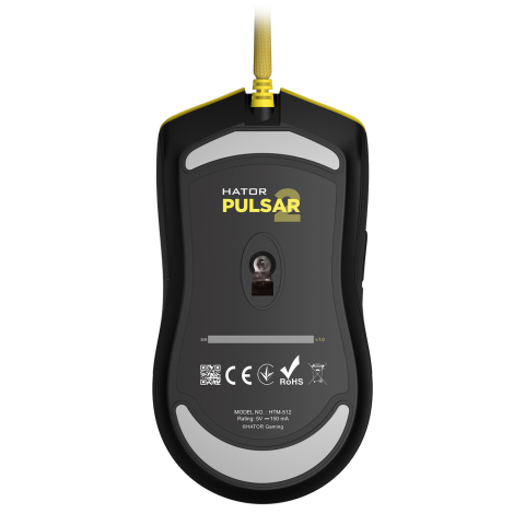 Миша Hator Pulsar 2 Yellow (HTM-512)