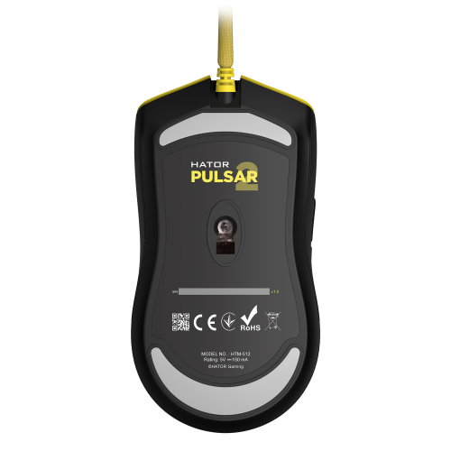 Миша Hator Pulsar 2 Yellow (HTM-512)