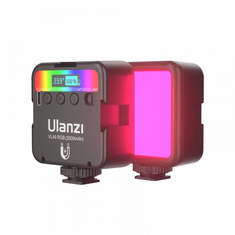 Студійне освітлення Ulanzi VL49 Rechargeable Mini RGB Light (VL49 RGB 2586) Купити в Україні