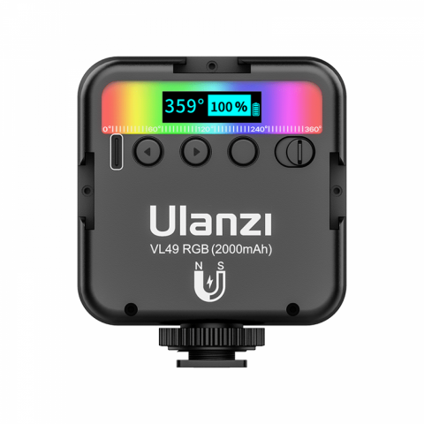 Студійне освітлення Ulanzi VL49 Rechargeable Mini RGB Light (VL49 RGB 2586) Купити в Україні