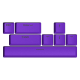 HATOR Vivid Lilac PBT keycaps - ESC/SPACE/ENTER/R.SHIFT/ARROWS (HTS-716) Купити в Україні