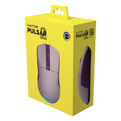 Миша Hator Pulsar 2 Lilac (HTM-514)