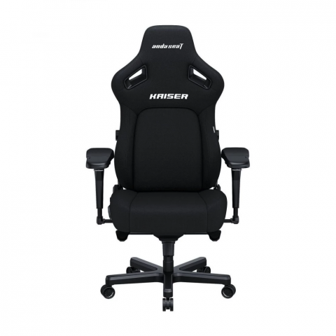Крісло ігрове Anda Seat Kaiser 4 Black Fabric Size L (AD12YDDC-L-20-B-CF) Купити в Україні
