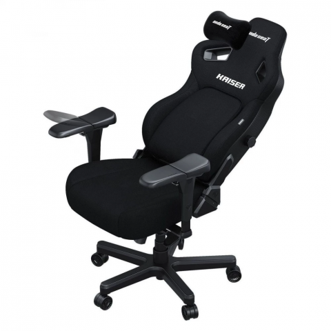 Крісло ігрове Anda Seat Kaiser 4 Black Fabric Size L (AD12YDDC-L-20-B-CF) Купити в Україні