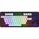 Клавіатура механічна HATOR Rockfall 3 Mecha TKL wireless orange (HTK850) black, US layout, QMK/VIA Купити в Україні