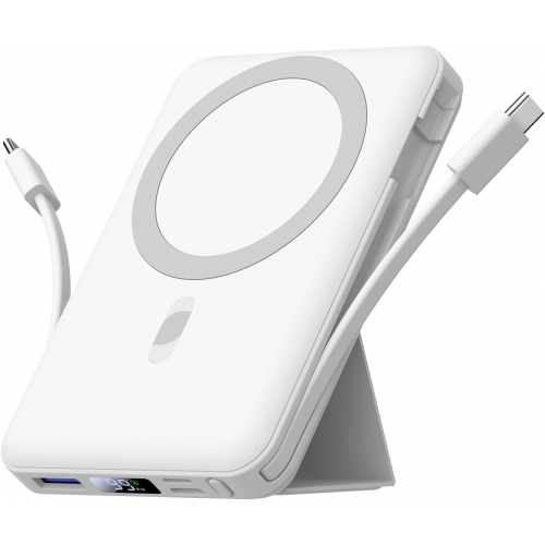Універсальна батарея Azmuth (KT-D020) 10000mAh 22.5W for iPhone 16/15/14/13/12/Pro (White) Купити в Україні