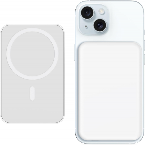Універсальна батарея Liverchy (PH875A) Magnetic 10000mAh White iPhone 16 15 14 13 12 Series and Samsung Купити в Україні