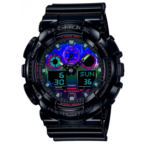 Годинник Casio G-Shock GA-100RGB-1AER Купити в Україні