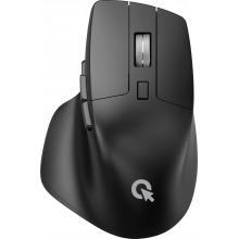 Миша OfficePro M395B Silent Click Ergonomic Wireless Black