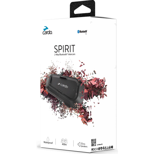 Bluetooth-гарнітура Cardo Scala Rider Spirit Single (SPRT0001) Купити в Україні