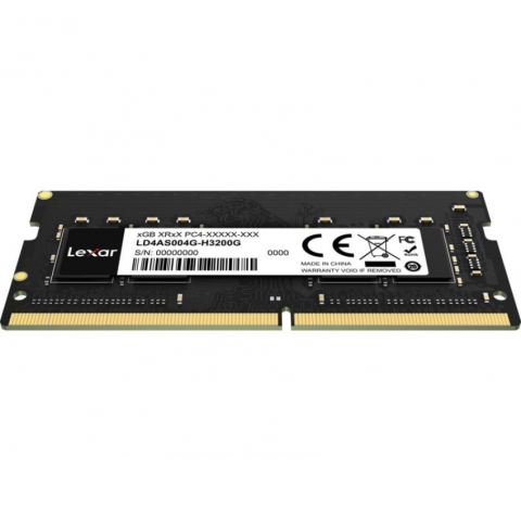 Пам'ять для ноутбуків Lexar 16 GB SO-DIMM DDR4 3200 MHz (LD4AS016G-B3200GSST) Купити в Україні