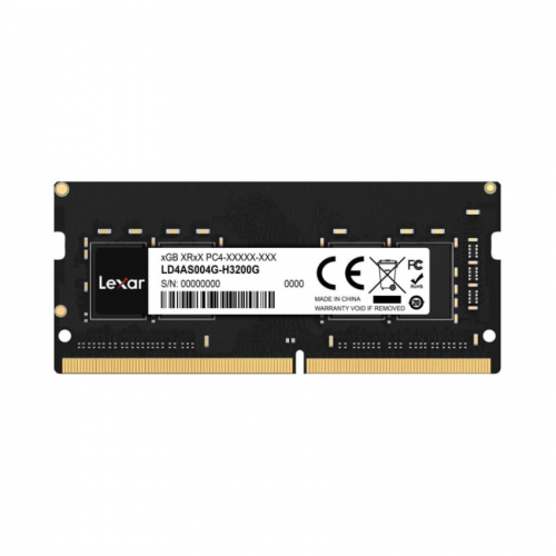 Пам'ять для ноутбуків Lexar 16 GB SO-DIMM DDR4 3200 MHz (LD4AS016G-B3200GSST) Купити в Україні