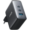 Мережевий зарядний пристрій Anker PowerPort 736 Nano II GaN 100W 2xUSB-C PIQ3.0 Black (A2145G11) Купити в Україні