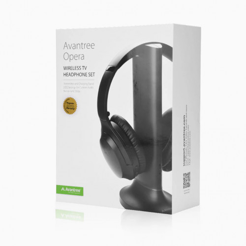 Навушники Avantree Opera Wireless Headphones for TV BAHT-6190-BLK Купити в Україні