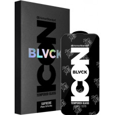 Захисне скло ArmorStandart Supreme Black Icon 3D для Apple iPhone 16 Pro Max Black (ARM78038)