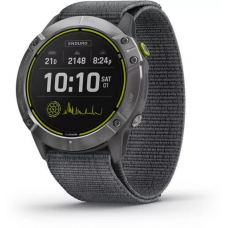 Смарт-годинник Garmin Enduro Steel with Gray UltraFit Nylon Strap (010-02408-00/10)