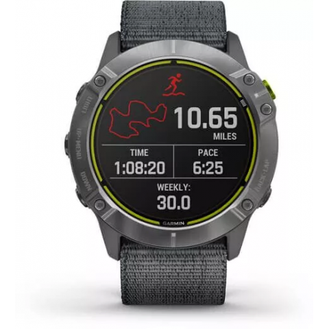 Смарт-годинник Garmin Enduro Steel with Gray UltraFit Nylon Strap (010-02408-00/10) Купити в Україні