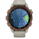 Смарт-годинник Garmin Descen Mk3i – 43 mm Bronze PVD Titanium with French Gray Silicone Band (010-02753-13/14) Купити в Україні