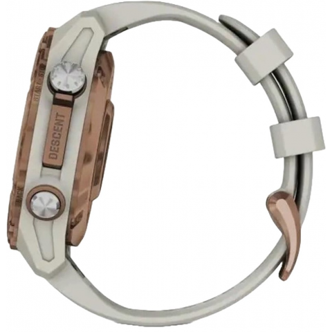Смарт-годинник Garmin Descen Mk3i – 43 mm Bronze PVD Titanium with French Gray Silicone Band (010-02753-13/14) Купити в Україні