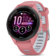 Смарт-годинник Garmin Forerunner 265S Black Bezel w. Light Pink Case and Light Pink/Whitestone S. Band (010-02810-05/15/55) Купити в Україні