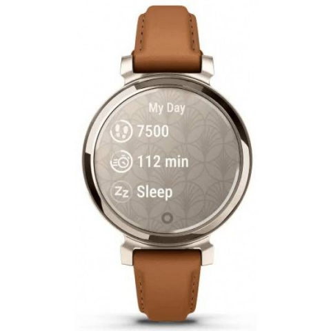 Смарт-годинник Garmin Lily 2 Classic Cream Gold with Tan Leather Band (010-02839-02/60) Купити в Україні