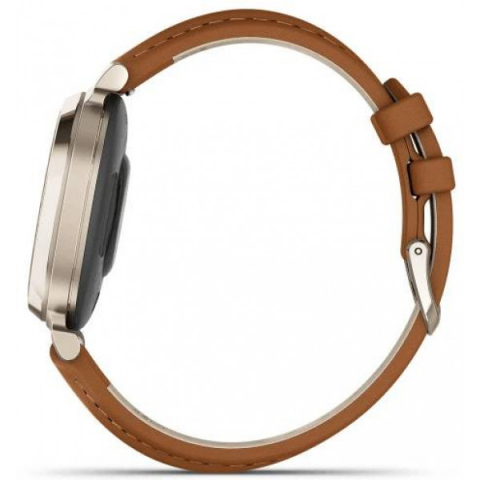Смарт-годинник Garmin Lily 2 Classic Cream Gold with Tan Leather Band (010-02839-02/60) Купити в Україні