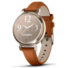 Смарт-годинник Garmin Lily 2 Classic Cream Gold with Tan Leather Band (010-02839-02/60)