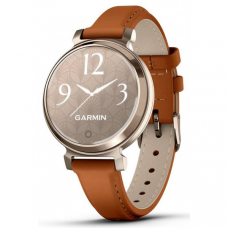 Смарт-годинник Garmin Lily 2 Classic Cream Gold with Tan Leather Band (010-02839-02/60)