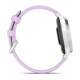 Смарт-годинник Garmin Lily 2 Active Silver with Purple Jasmine Silicone Band (010-02891-01) Купити в Україні