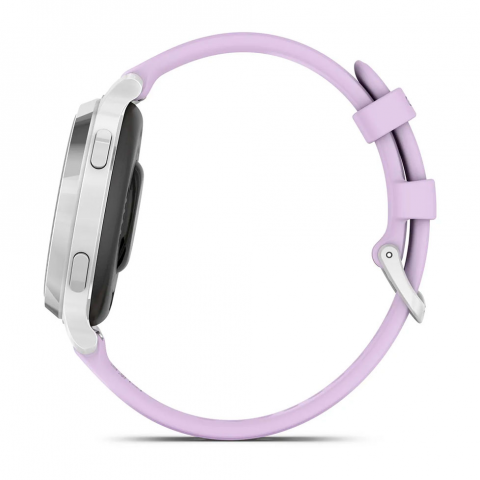 Смарт-годинник Garmin Lily 2 Active Silver with Purple Jasmine Silicone Band (010-02891-01) Купити в Україні