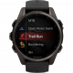 Смарт-годинник Garmin Fenix 8 43mm AMOLED Sapphire Carbon Gray DLC Tit. w. Black/Pebble Gray S. Band (010-02903-20/21/28) Купити в Україні